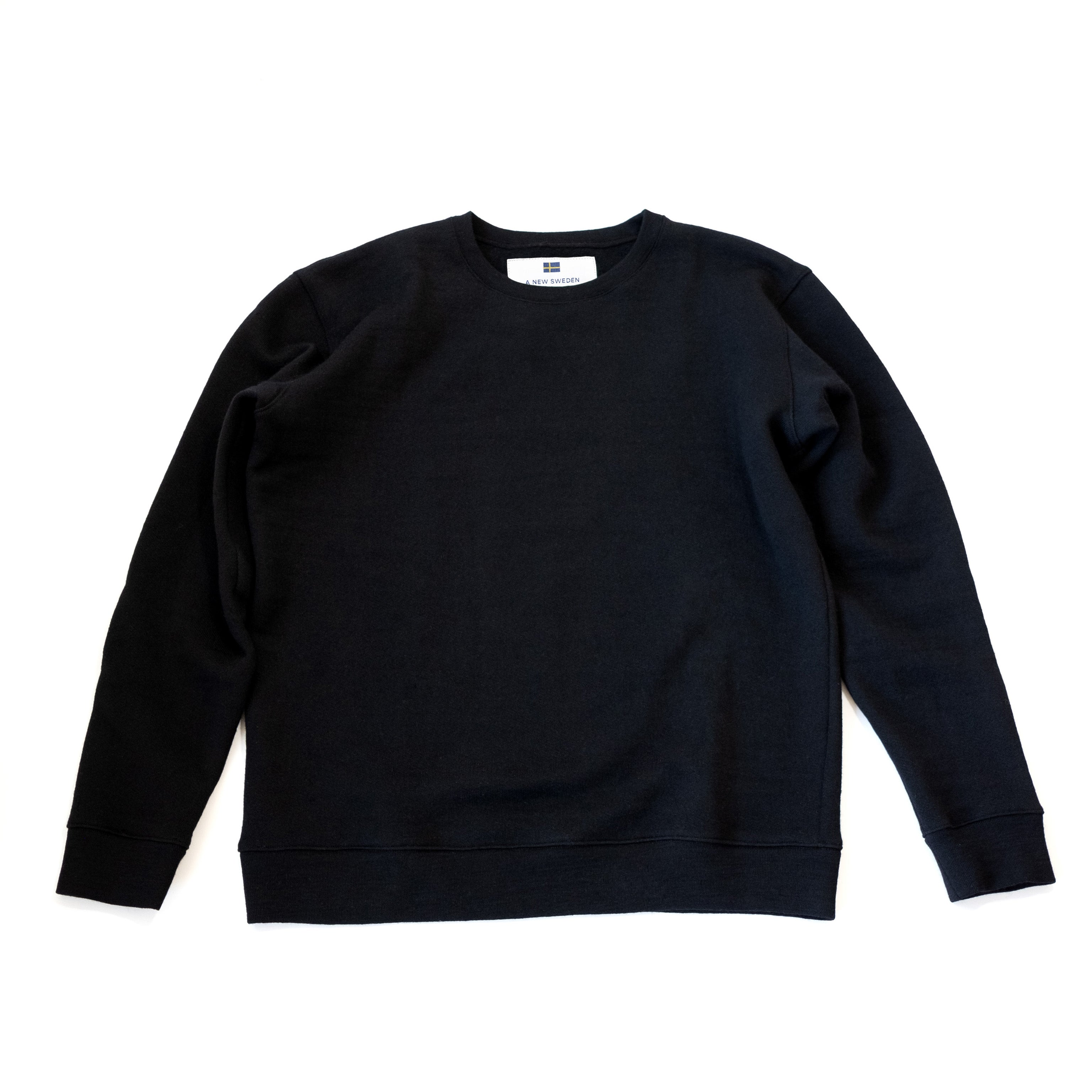 Jämtland Wool Sweatshirt Black